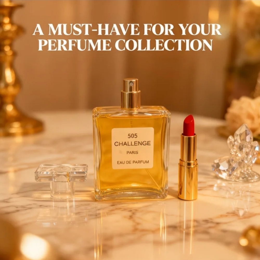 505 Challenge Timeless Eau de Parfum Beautiful Lasting Fragrance